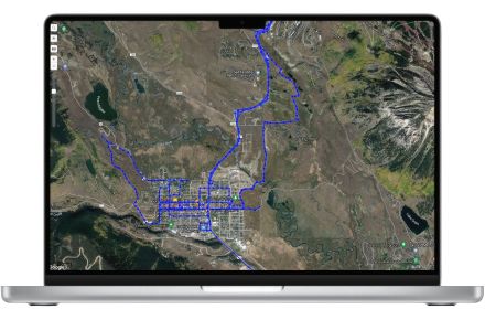 Get Accurate Pet Locations w/ Pet Tracker Realtime Dog Collar GPS Tracker Size:S